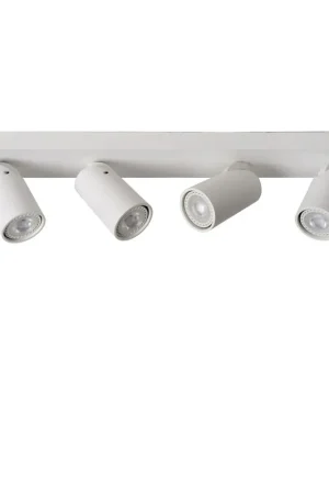 Lucide - Plafondspot Xyrus 4-lichts wit Flitsaanbieding